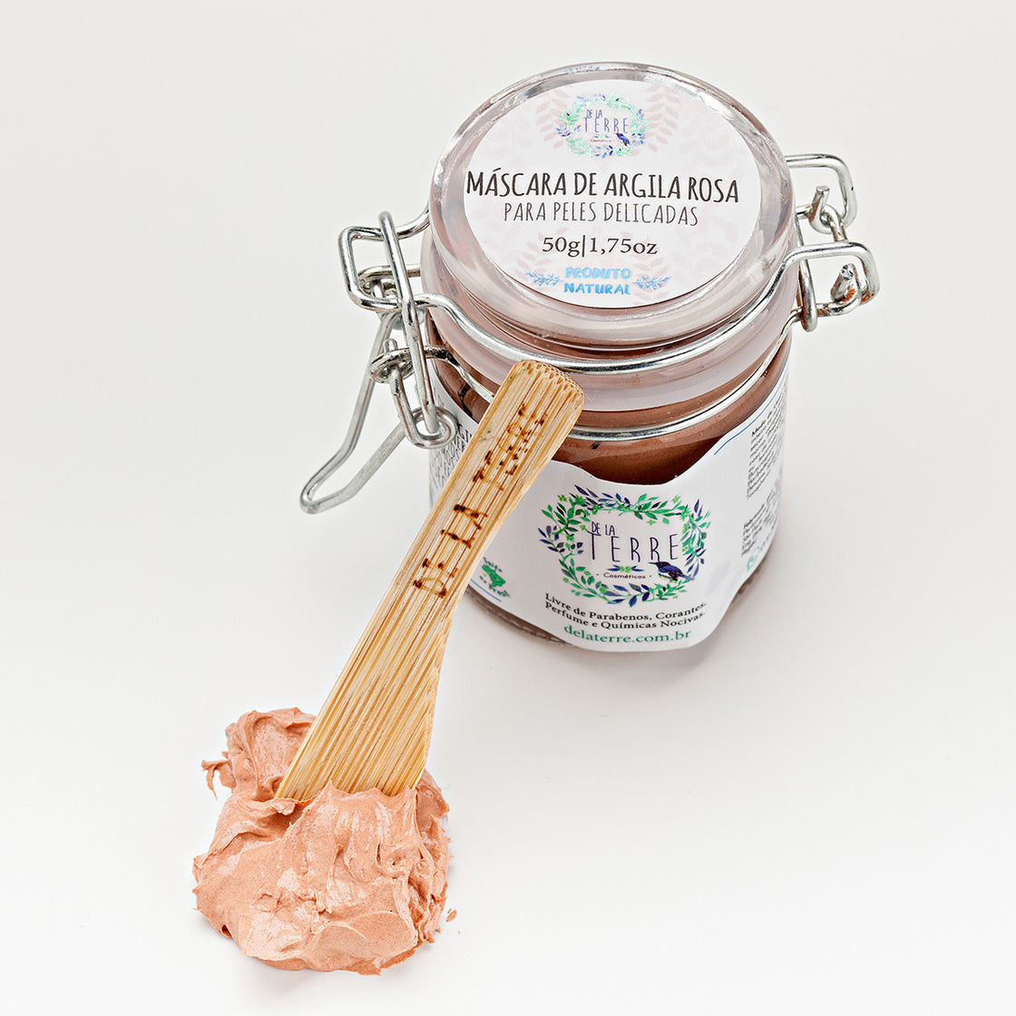 Pink Clay Facial Mask: For Sensitive Skin