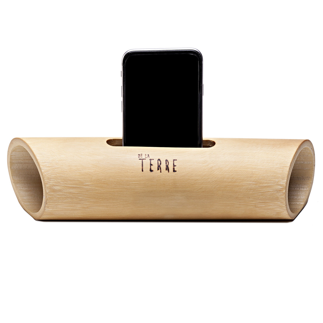 Amplificador de Som Bambu Para Celular - De La Terre Cosmeticos