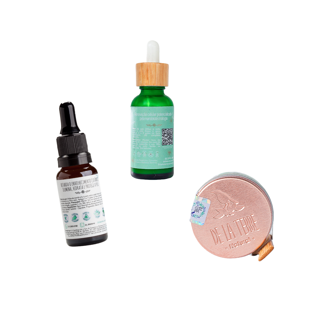 Kit Regenera Dia - De La Terre Cosmeticos