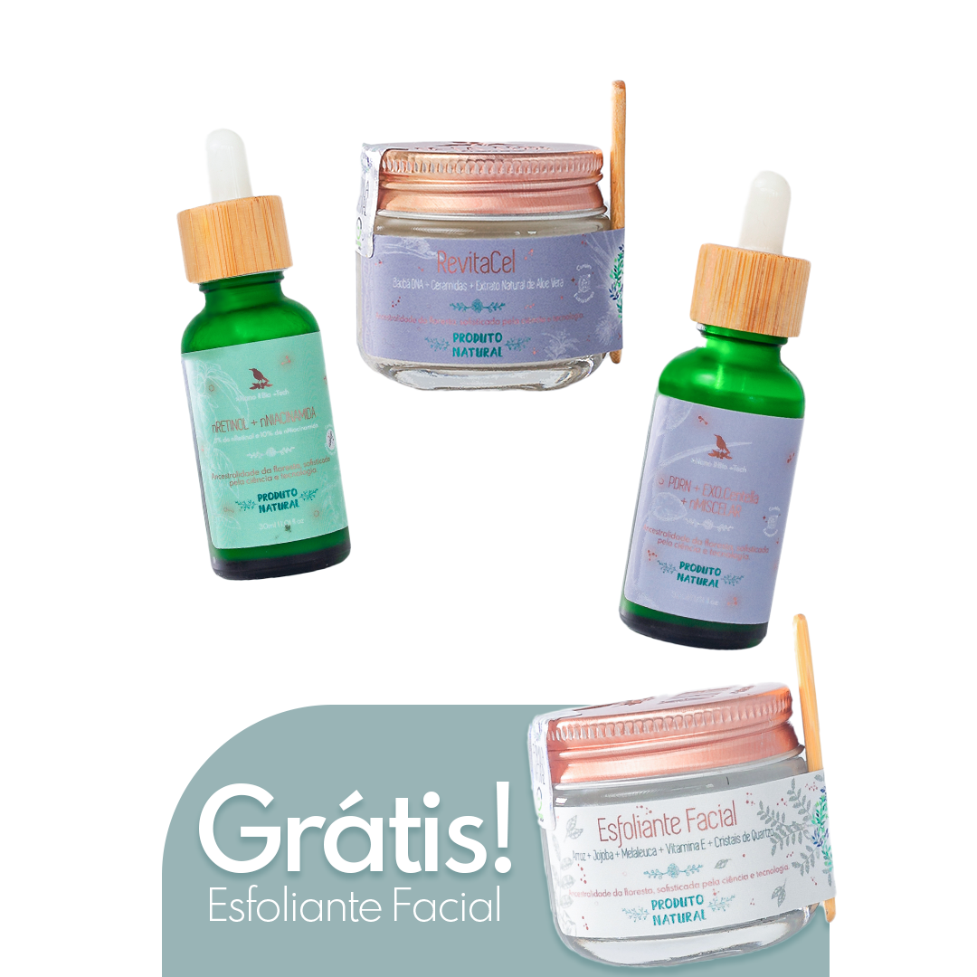 Kit Regenera Noite - De La Terre Cosmeticos